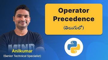 P53 - Python Operator Precedence and Associativity [తెలుగు]