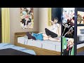 When your girlfriend wakes you up every morning - Girlfriend in Anime || Anime Cute Moments