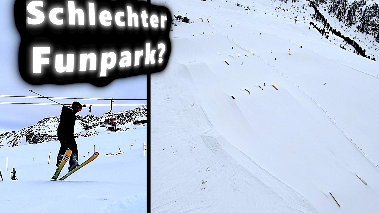 ENTTÄUSCHEND:  Snowpark KPark Kühtai? | Klebrige Boxen, coole Sprünge und falsche Angaben