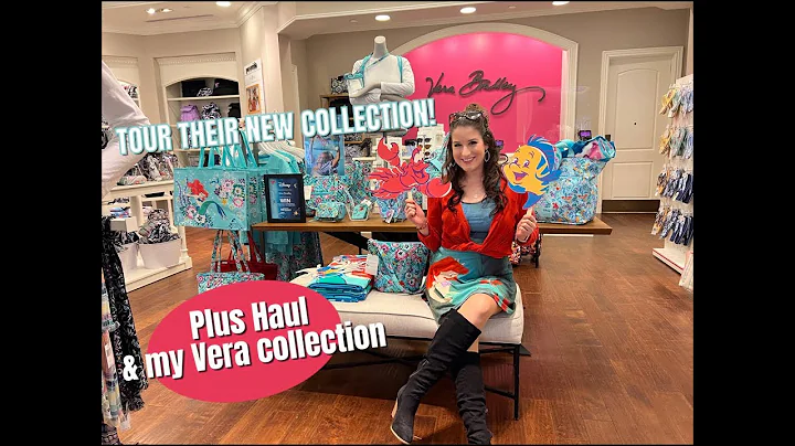 NEW LITTLE MERMAID VERA BRADLEY LINE+ HAUL + MY COLLECTION