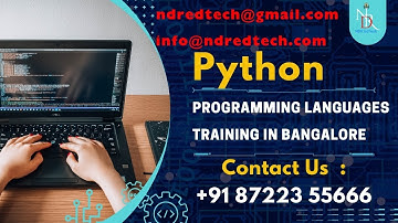 Python Online Training in Bangalore | Datatypes Class-3 | NDR Ed Tech || +91-87223 55666