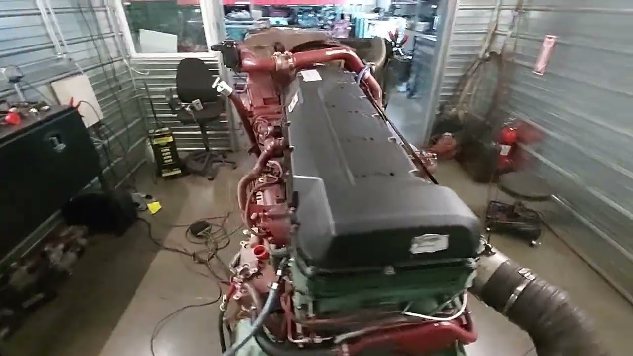 Used 2017 Mack MP8 Engine Test Run 500-18010