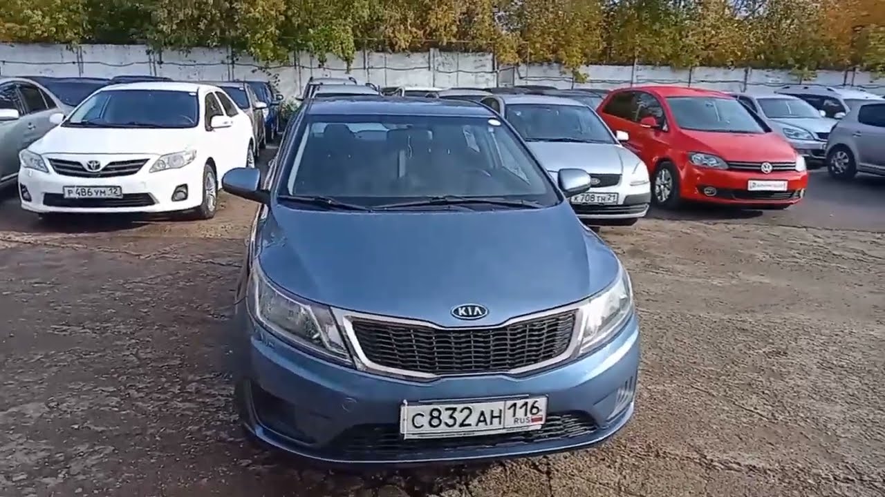 KIA RIO Обзор автомобиля с пробегом в Альянс Select. Чебоксары. - YouTube