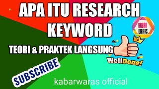 Cara Riset Kata Kunci 2026 Bisa Masuk di AI overview 