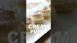 Homemade Cream Puffs recipe #shorts