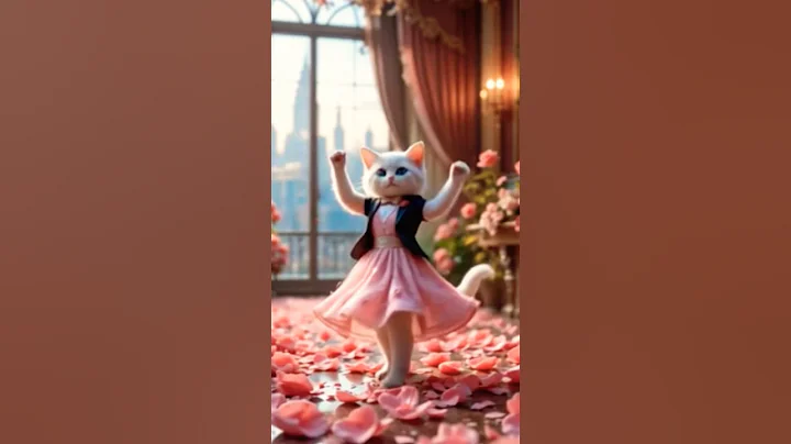 #brunomars #apt #rosé_bruno_apt #musicvideo #cat #imut #cute #cutecat #dance #shortsfeed #shorts