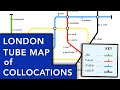 FREE London Tube Map of Collocations PDF: MAKE YOUR OWN!