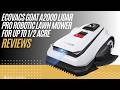 ECOVACS GOAT A2000 LiDAR PRO Robotic Lawn Mower Wire Free Smart Lawn Care System