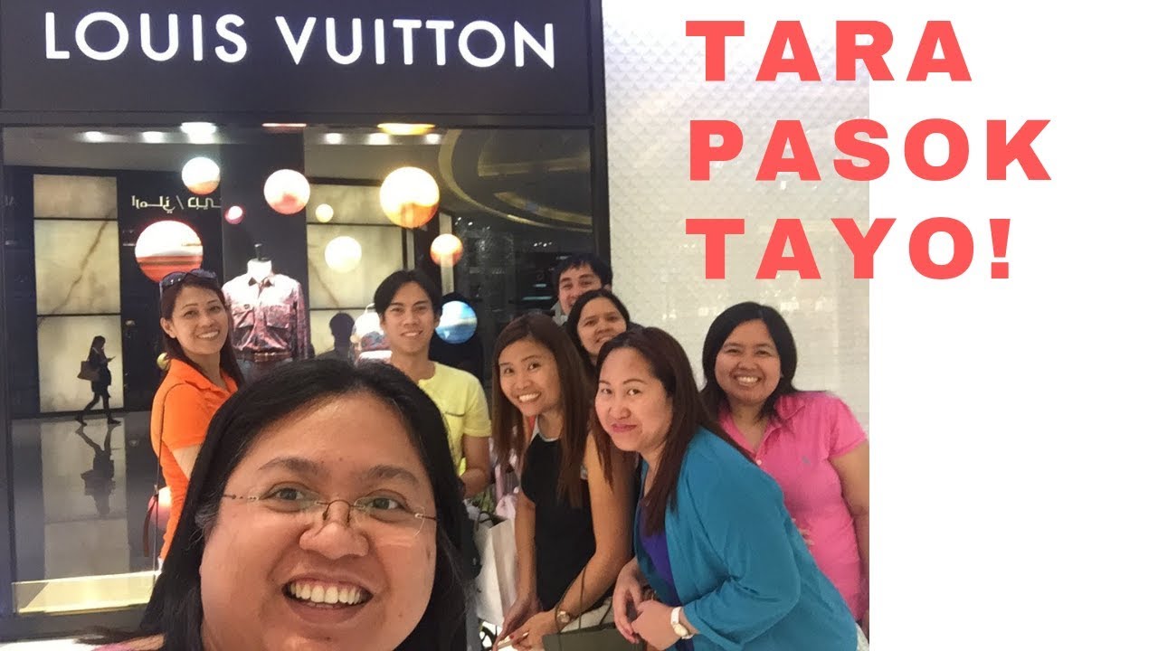 LOUIS VUITTON my story | Filipino OFW Day Off | Dubai Mall - YouTube