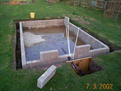 How I built my Fish Pond or How to Build a Fish Pond