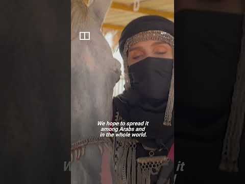 IN A MINUTE: Saudi female equestrian unearths ‘buried’ tradition #shorts