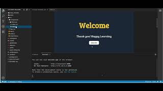 React JS | Coding Practice-5 | Welcome App | NxtWave | CCBP 4.0