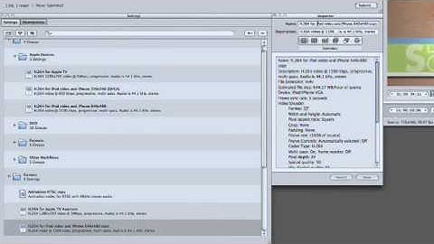 Compressing for iPod and iTunes - Final Cut Help