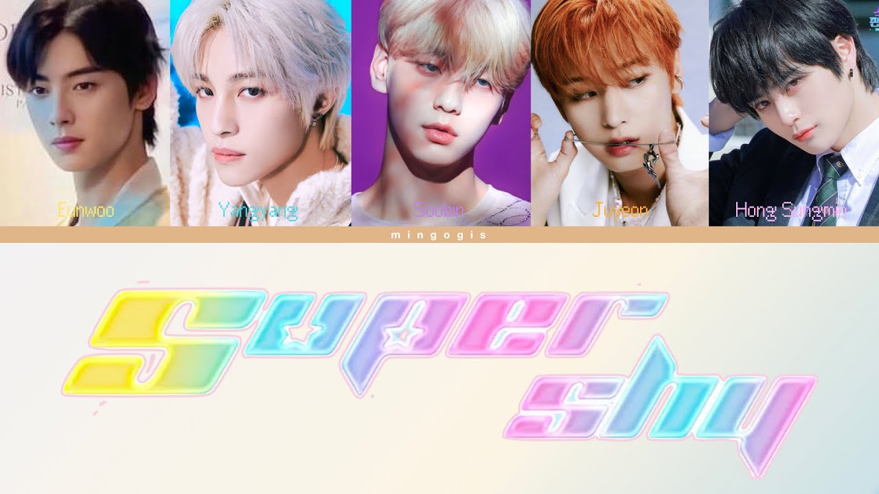 SOOBIN, EUNWOO, JUYEON, YANGYANG, HONG SUNGMIN - SUPER SHY (AI COVER)