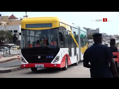 MISE EN SERVICE DU BRT : les tarifs varient entre 400 à 500F CFA de Guédiawaye à Petersen