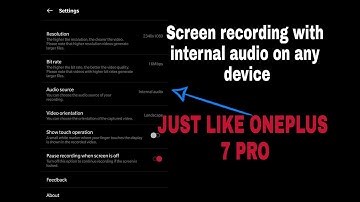 OnePlus 7 pro screen recording on any device