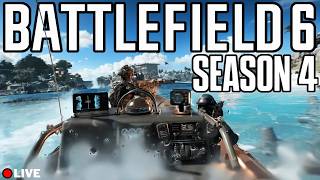 🔴LIVE | Battlefield 6 SEASON 4 | 5 KD Controller Warlord | LVL 575+ |  PS5 Gameplay @JustGavYT