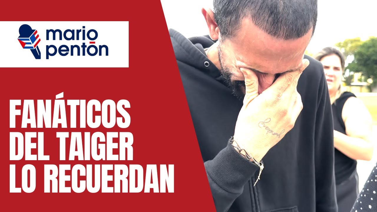 Fanáticos de El Taiger lo recuerdan entre lágrimas en su funeral