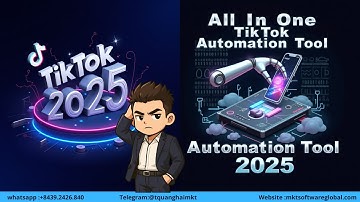 All In One Tiktok Automation Tool 2025