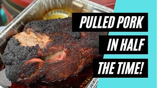 Shave HOURS off Cooking Pulled Pork by Going Hot and Fast!