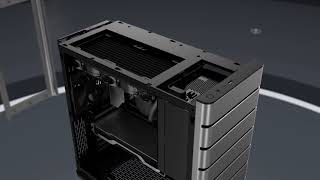 アビーから4年ぶりのケース新製品。上面200mmファン搭載のMini-ITX対応