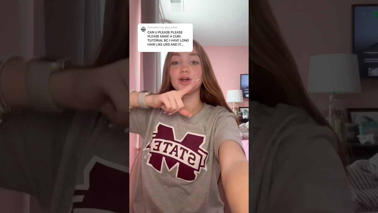 curl tutorial #hairroutine #curledhair #curls #hair #fyp