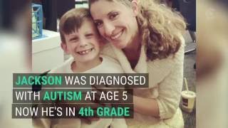Boy with autism gets surprised by the kindness of strangers on his Bday