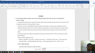 [Bài 5] Lập trình Vi Xử Lý PIC 18F4550 với TIMER
