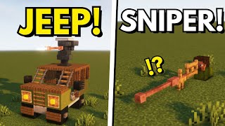 Minecraft: 10+ Military Build Hacks & Designs!