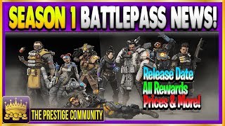 Apex Legends *NEW* BattlePass News: REWARDS, OFFICIAL Release Date, Prices, More! (March 18th 2019)