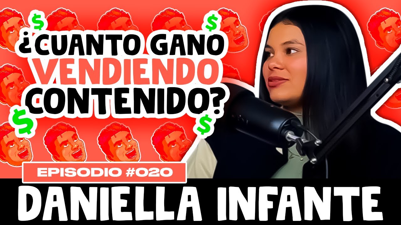 JODIDAMENTE #020 - DANIELLA INFANTE I ¿Cuánto dinero gano en 0nlyf*ns? La vida fuera de las