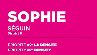 Priorité #2: La densité | Sophie Séguin VMR
