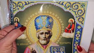 видео: Вышивка бисером. готовые работы и наборы. картинка: Вышивка бисером. готовые работы и наборы.