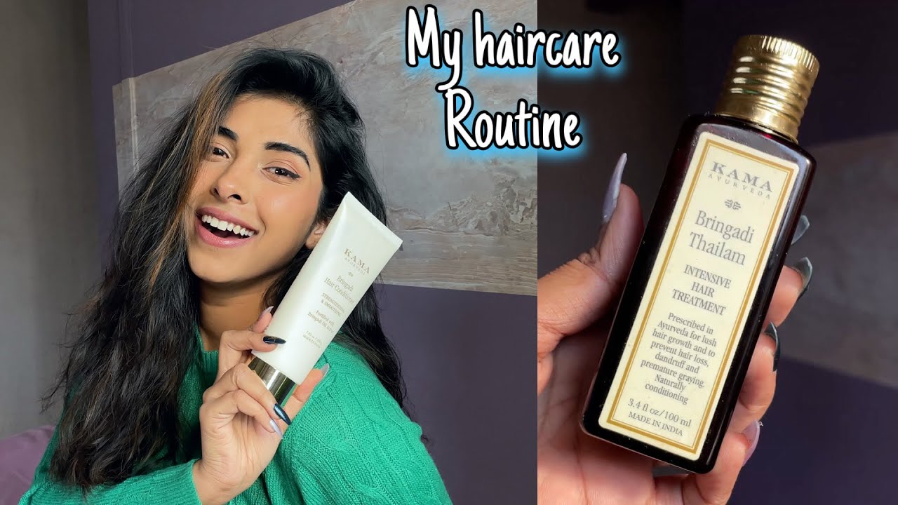 My hair care routine for healthy hair How to get rid of dandruff