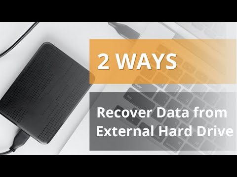 Video: Hvordan gendanner jeg slettede filer fra en harddisk?