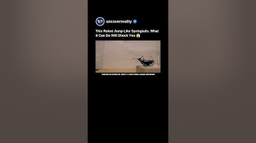 This Robot Jump Like Springtails. What It Can Do Will Shock You 😱 #robot #engineering #shorts #tech