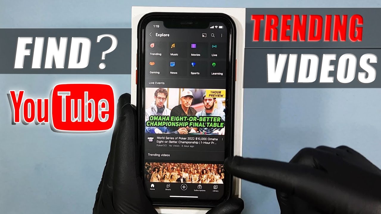 Watch trending videos for you