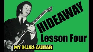 HIDEAWAY :: Guitar Lesson 4 of 9 :: John Mayall and the Bluesbreakers with Eric Clapton chords