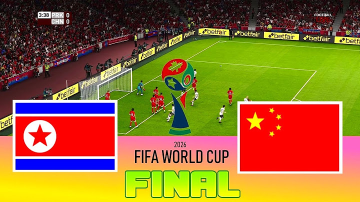 NORTH KOREA vs CHINA - Final FIFA World Cup 2026 | Full Match All Goals | Football Match