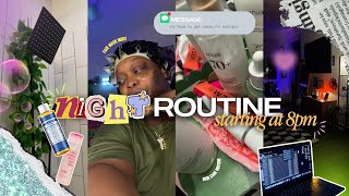 my soft night routine ✨ shower must haves + resetting my space screenshot 5