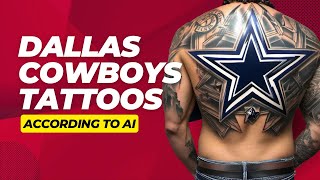 5 Dallas Cowboys Tattoos According to AI
