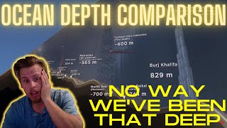 Details Ocean DEPTH Comparison 🌊 (3D Animation) [REACTION]| BudzReact News