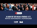 OAB/DF | Solenidade de Entrega de Carteira (12/03/25 | 16h30)