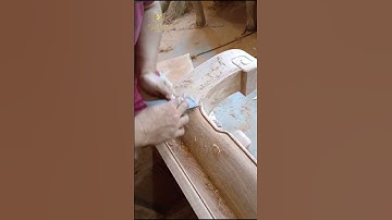 Công đoạn làm nguội - cạo nạo đường nét trên sản phẩm gỗ tự nhiên l Đồ gỗ Đức Nghĩa