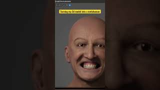 How I turned my 3d model into a #metahuman