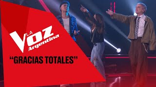 "Thank you so much": the coaches sang "De música ligera" with the audience of The Voice Argentina...