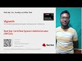 Student Review(Vignesh): RedHat RHCSA Certification Journey!