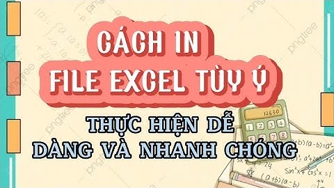 CÁCH IN FILE EXCEL THEO CHẴN, LẺ TÙY Ý/AI CŨNG LÀM ĐƯỢC#INTRONGEXCEL#