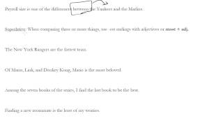 #25 - Comparative & Superlative, SAT Grammar Bootcamp
