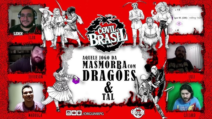 Aquele Jogo da Masmorra com Dragões & tal, em financiamento